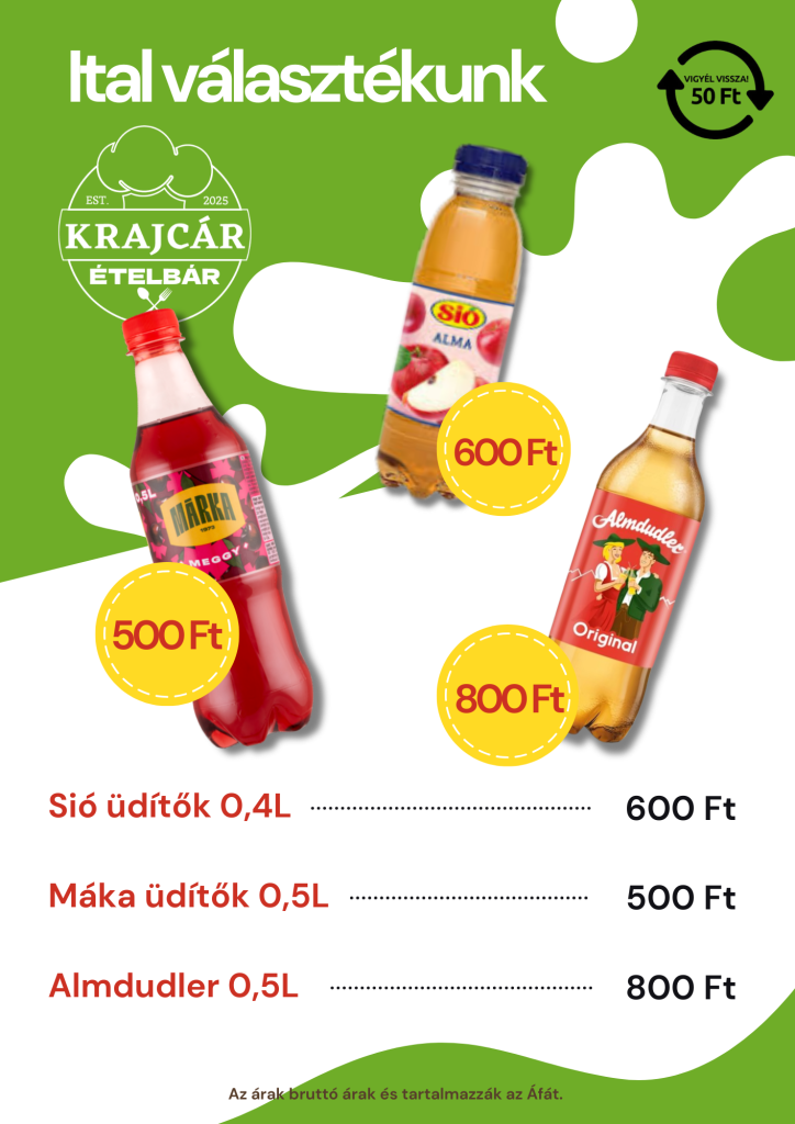 Krajcár üdítő2 Krajcár üdítő2