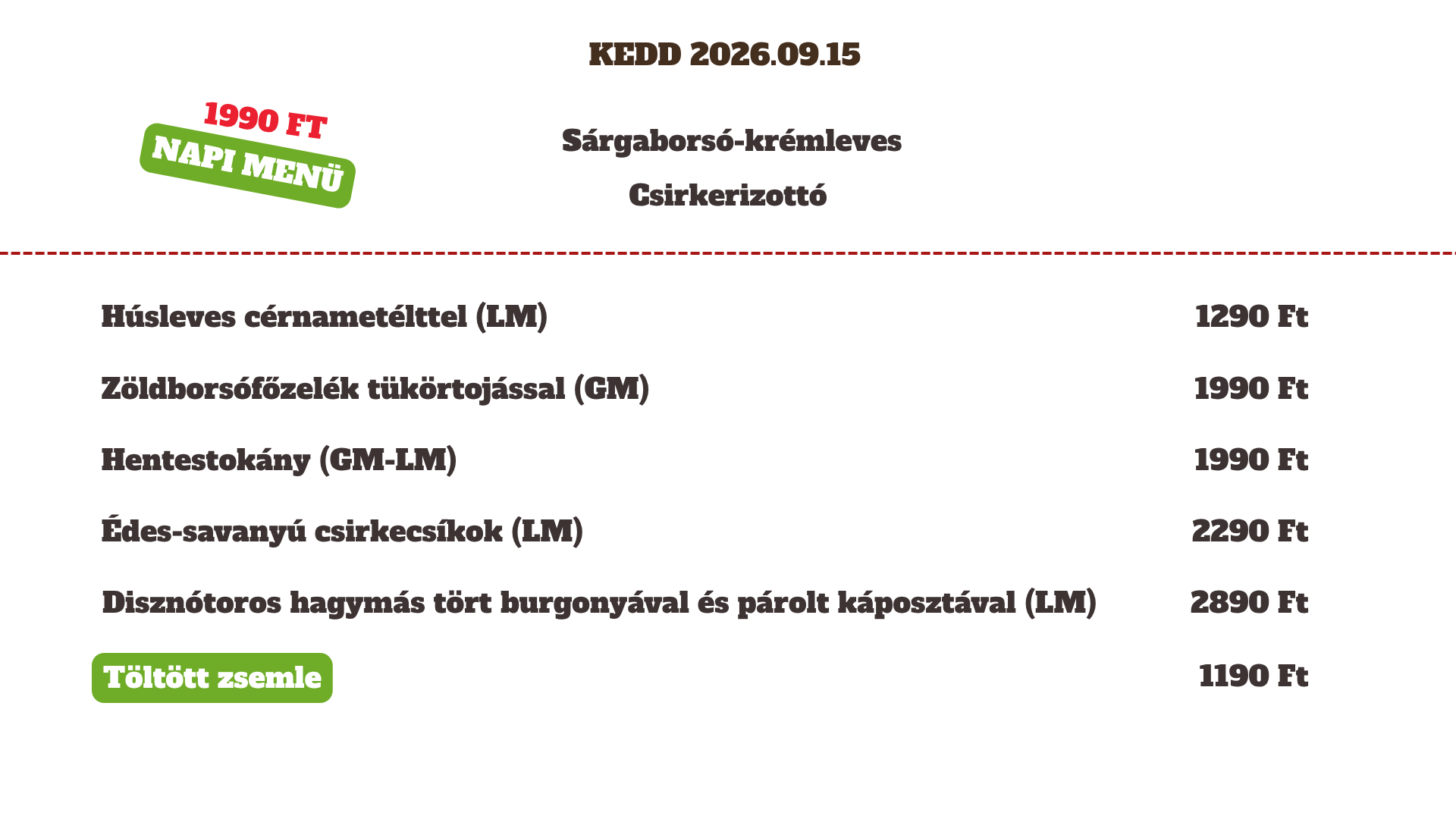 2026.09.15 Kedd 2026.09.15 Kedd