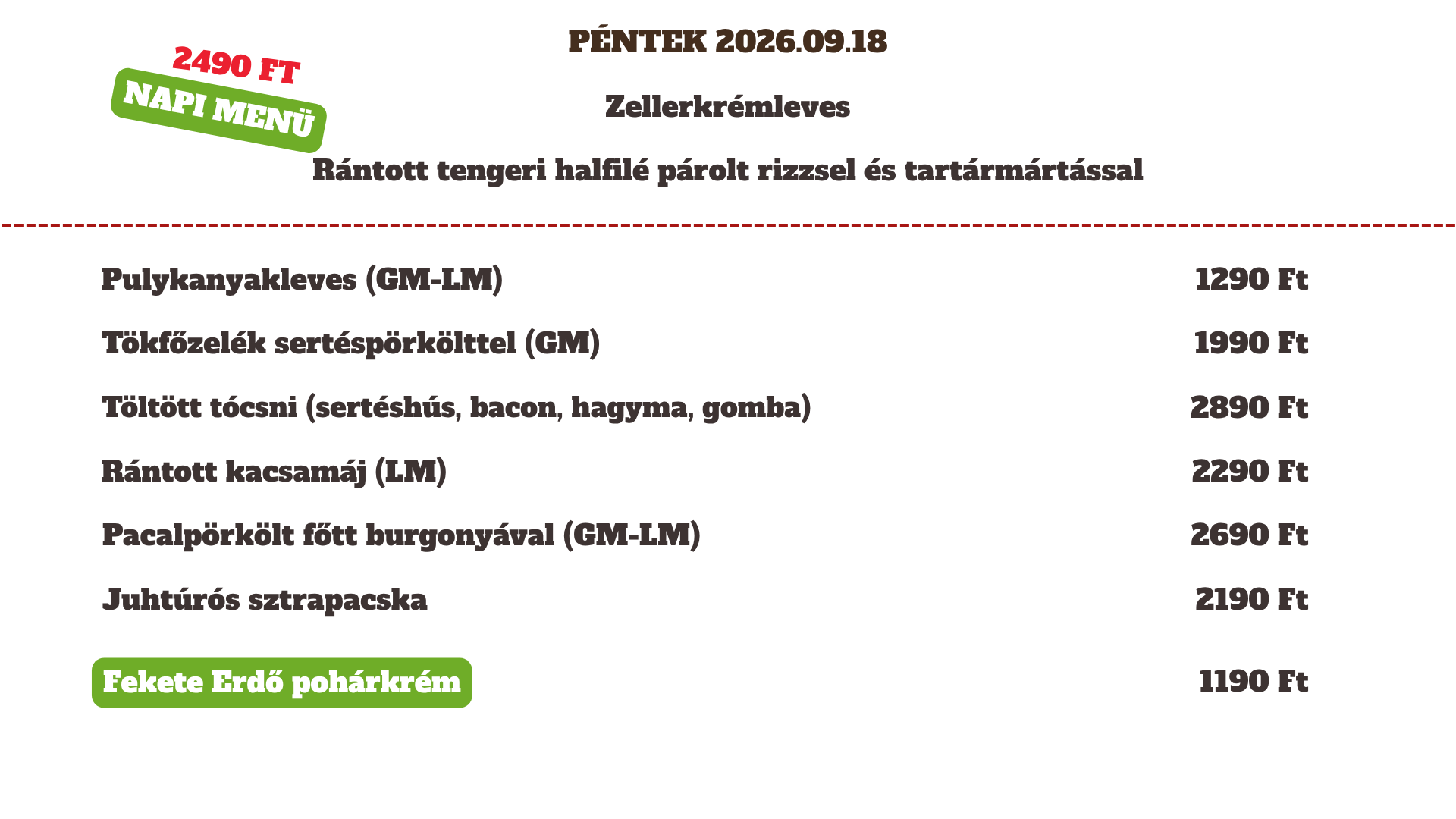 2026.09.18 Péntek 2026.09.18 Péntek