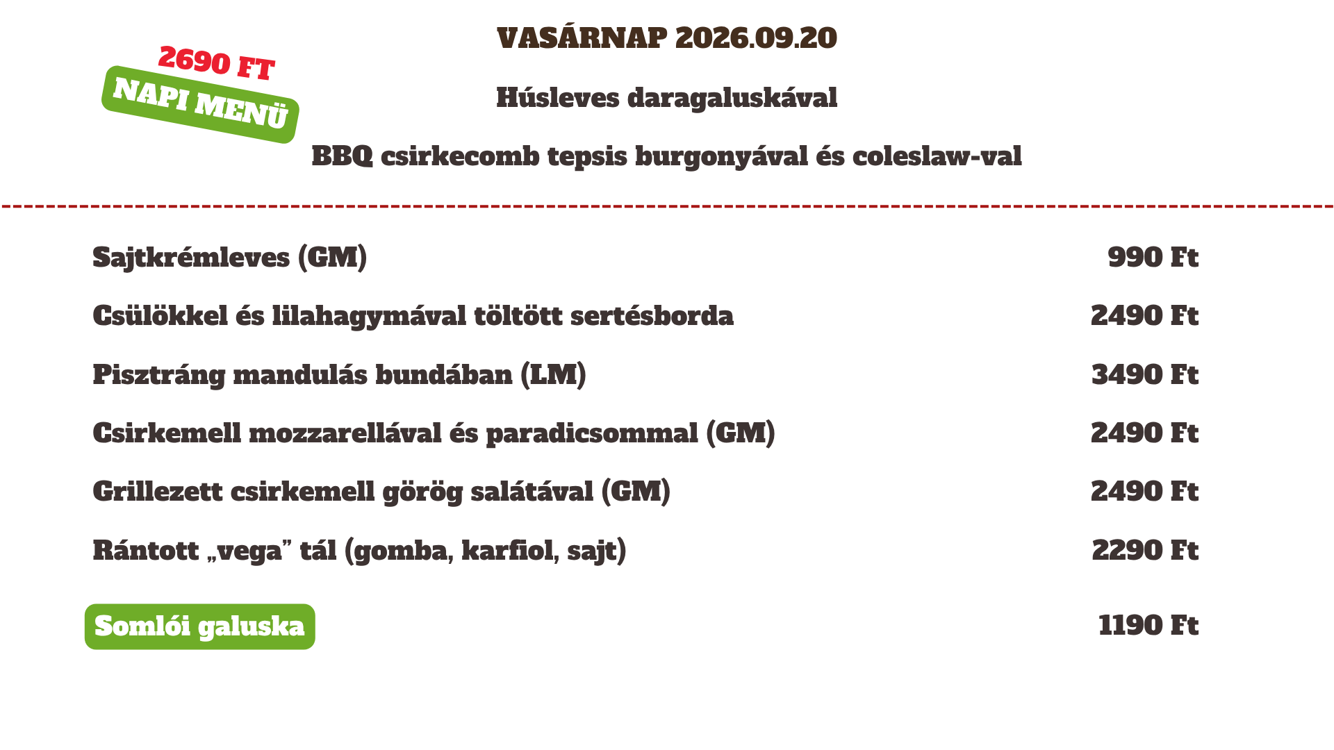 2026.09.20 Vasárnap 2026.09.20 Vasárnap